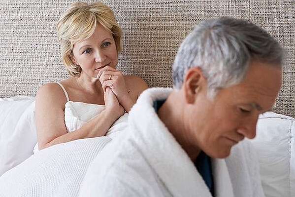 Problems with potency in old age